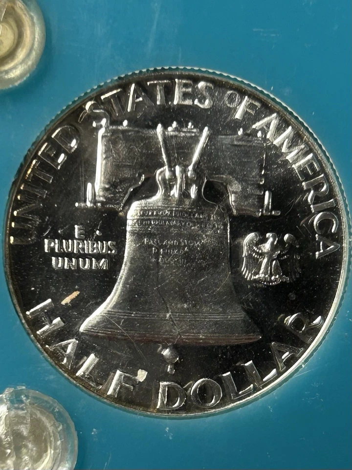 1952 5 Silver Coin Proof Set - In Proof Plastic Holder BX3-24 - Image 4 of 4