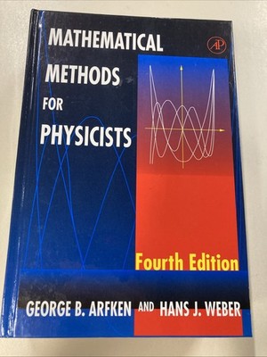 Mathematical Methods for Physicists 4th ed HC Arfken & Weber 1995 Very Good