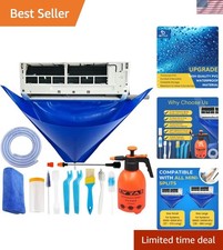 Mini Split Cleaning Kit with 2L Pressure Sprayer, Fits 27-37in  Waterproof ...