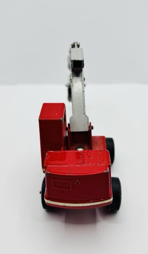Vintage 1970 Matchbox King Size K-1 Hydraulic Excavator, Red & Silver/Grey - Picture 8 of 12