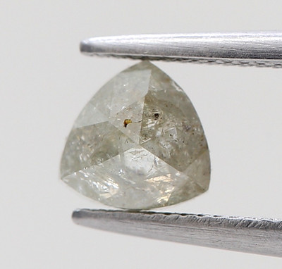 Grau Natürlicher Diamant Lose Trillion Schliff Kostüm 0.60 Karat 5.2 X 5.2 MM