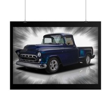 1957 Chevrolet 3100 Pickup Truck Motion Photo