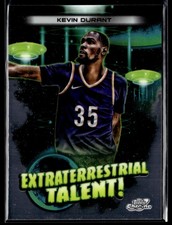 2023-24 Topps Chrome Cosmic #ET-11 Kevin Durant Extraterrestrial Talent