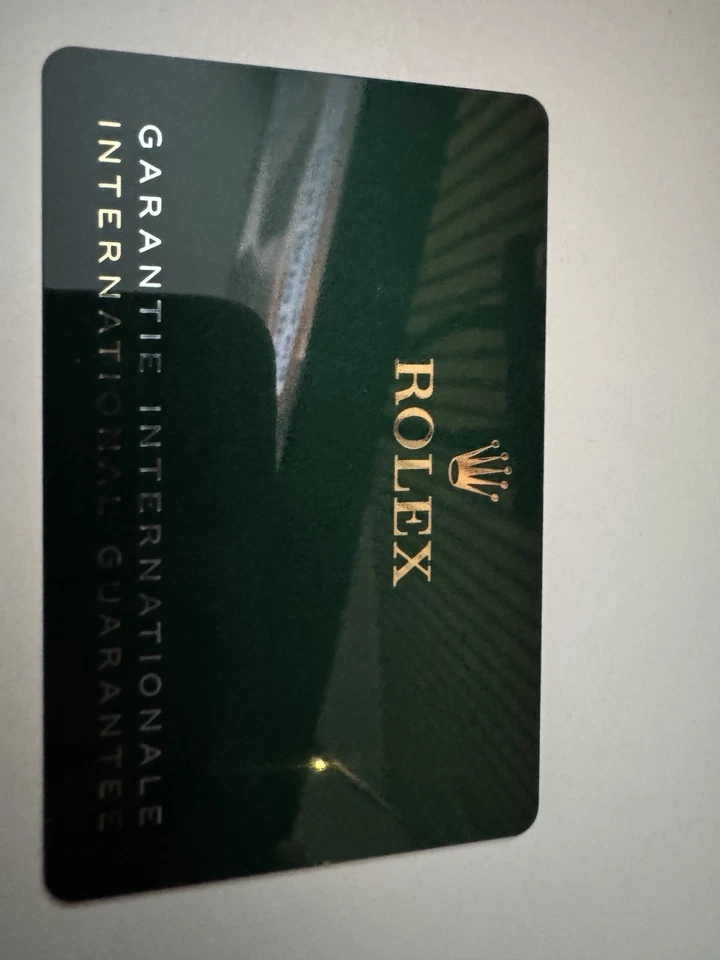 Rolex – Certificato di Garanzia (Card) 126610 Submariner 41mm - Immagine 2 di 4