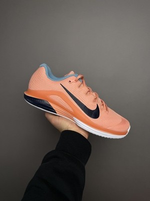 Nike Zoom Vapor 12 CLY Clay Court Tennis Shoes Apricot Agate Obsidian HQ6026-800