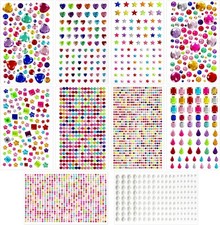 Glitter Gem Stickers 2774PCS Rhinestone Jewels for DIY, Crafts, Face,
