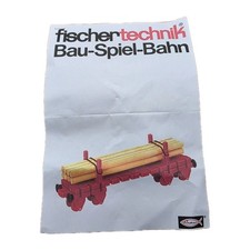 fischertechnik Langholzwagen BSB 30115 vollständig super Zustand mit Anleitung