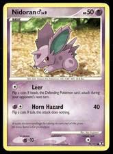 NIDORAN M 72/111 COMMON RISING RIVALS POKEMON LP
