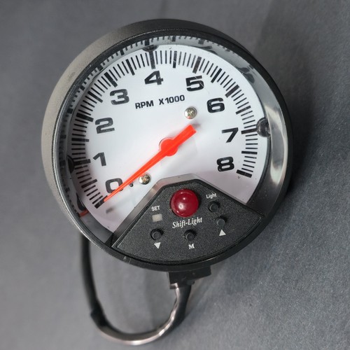 Vintage Summit Racing 95mm 3.75" Tachometer SUM-G2907(?) - Please Read! Untested
