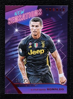 2018-19 Panini Treble New Sensations Red 26/49 Cristiano Ronaldo #NS-12 0qk2