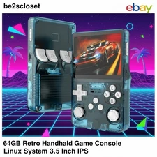 R36S Retro Handheld Game Console 3.5″ IPS 64GB | 15K Games Arkos✅