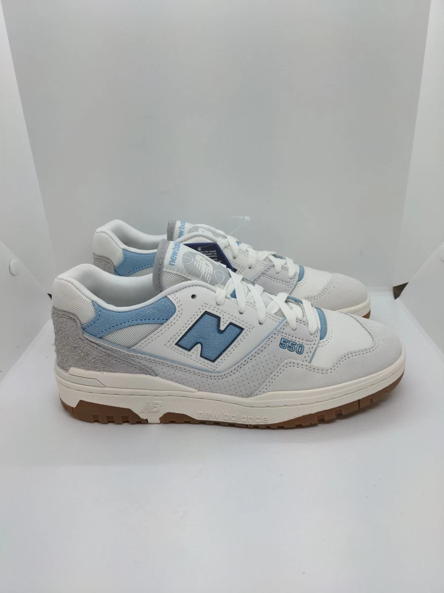 New Balance 550 Blue Haze Gum White BB550FCB Men\'s New New Balance 550 Blue Haze Gum White BB550FCB Men main image 4