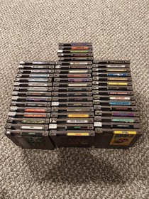 Enorme Lote de 50 Juegos NES Super Mario 3 Dr Mario Rescue Rangers Commando Shadowgate
