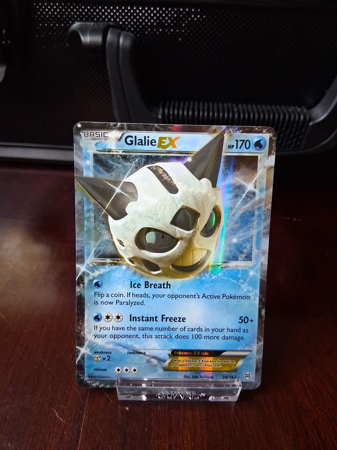 Glalie EX 34/162 Breakthrough Holo NM