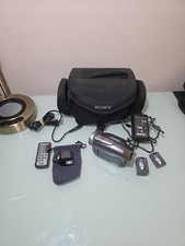 Sony DCR-DVD403 DVD Handycam Digital Camcorder 120x Zoom W/ Accessories Works