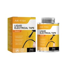 Black Liquid Electrical Tape Waterproof Fast Drying High Temp Resistant Glue