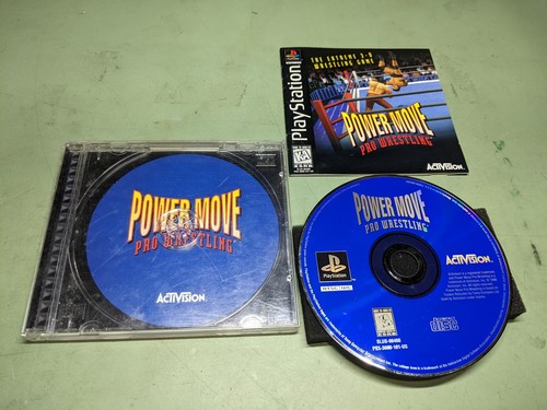 Power Move Pro Wrestling Sony PlayStation 1 Complete in Box