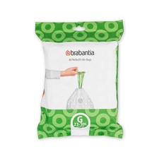 Brabantia Pack Of 40 Perfect FIT Bin Bags Liners Size G 23-30L Extra Strong