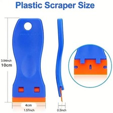 Plastic Car Sticker Remover Scraper Tool & 10...