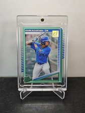KEVIN ALCANTARA 2025 Donruss ⚾️ CLEARLY ACETATE Rated Rookie #122 CHICAGO CUBS 
