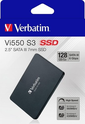 Verbatim Vi550 S3 SSD 128GB (SATAIII, 2.5 Zoll) #2879130