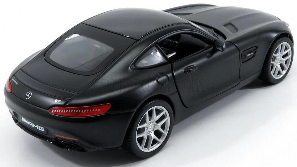 MODELLINO AUTO STATICO MAISTO MERCEDES BENZ GT-S AMG C190 2014 NERO SCALA 1/24 - Immagine 2 di 4