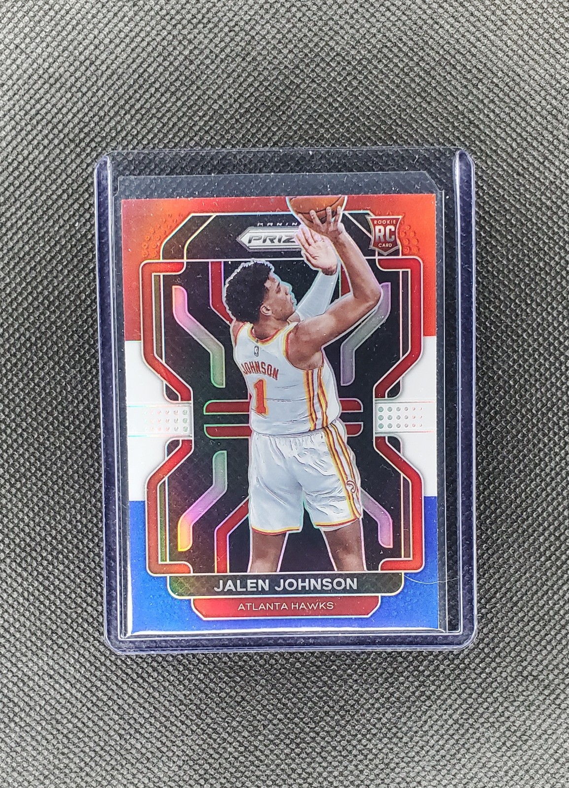 Jalen Johnson 2021 Prizm #305 Red White Blue Price Guide - Sports