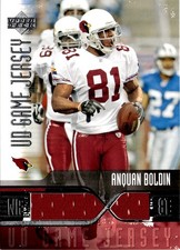 2004 Upper Deck #AB-GJ Anquan Boldin UD Game Jerseys