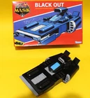 M.A.S.K kenner mask fan art Black out custom kenner compatible 1.24 vintage 80