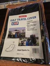 Protect All Golf Bag Cover Cordura Black Travel Rain Dust Storage New USA Made