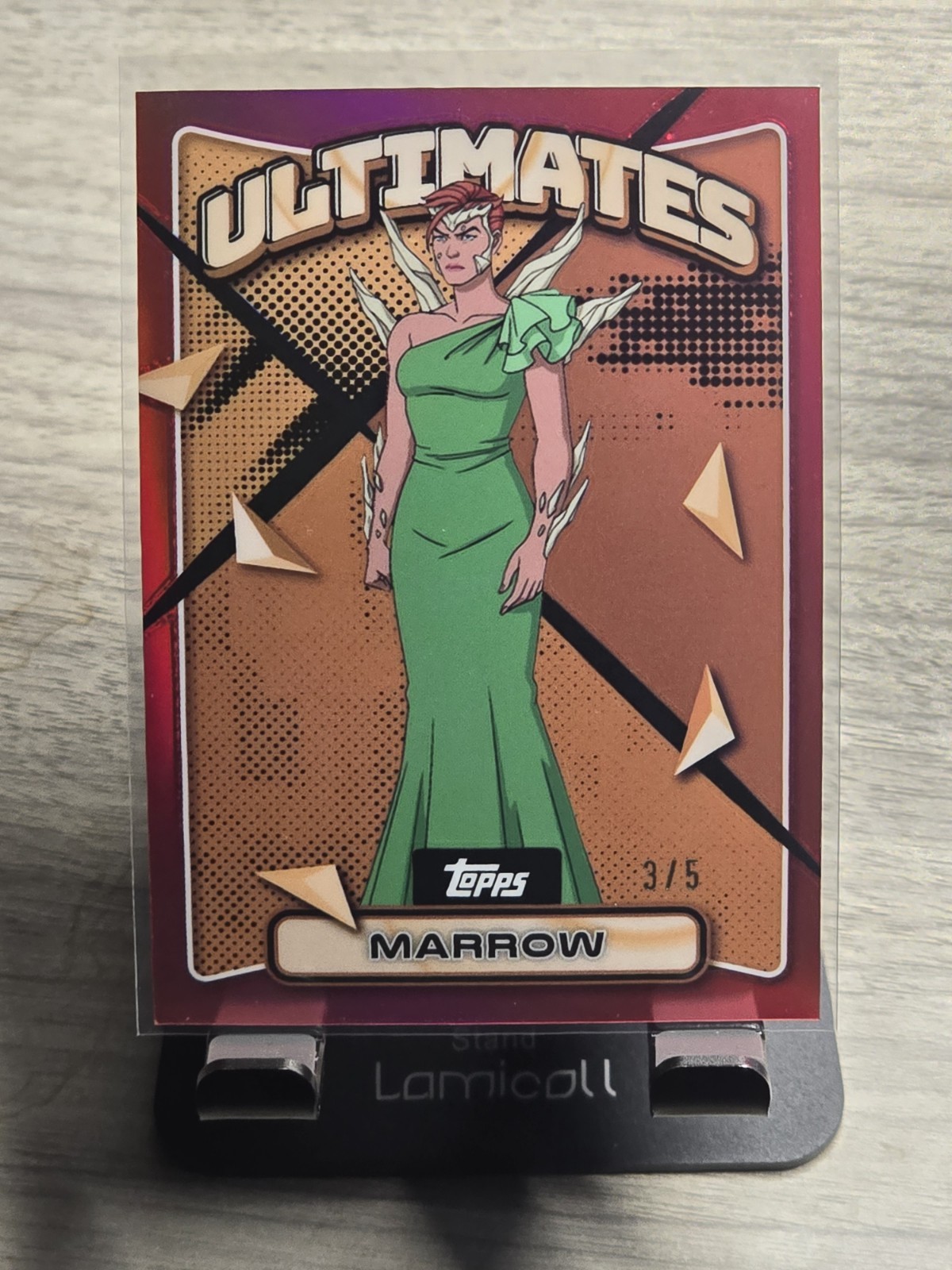 Topps Finest X-Men '97 Ultimates Red Refractor Marrow 1/5 Card #3 SSP 1:1,619