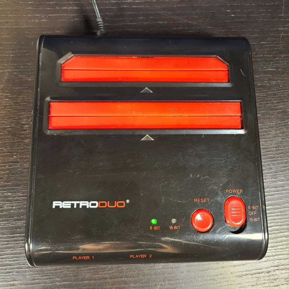 Retro-Bit RetroDuo Console RB-RD-1279 w/ Power Adapter - SNES & NES Compatible - Image 2 of 4