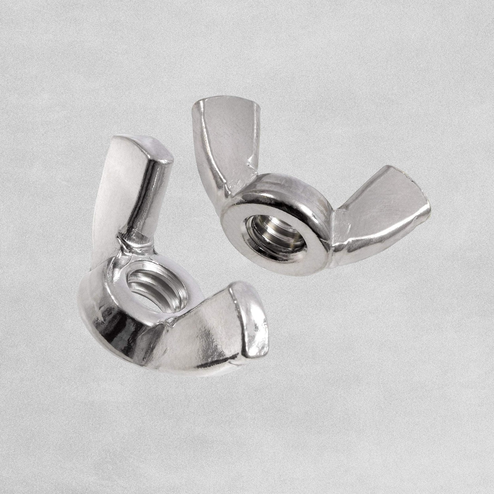 Wingnuts Steel BZP M10 - 50 pieces