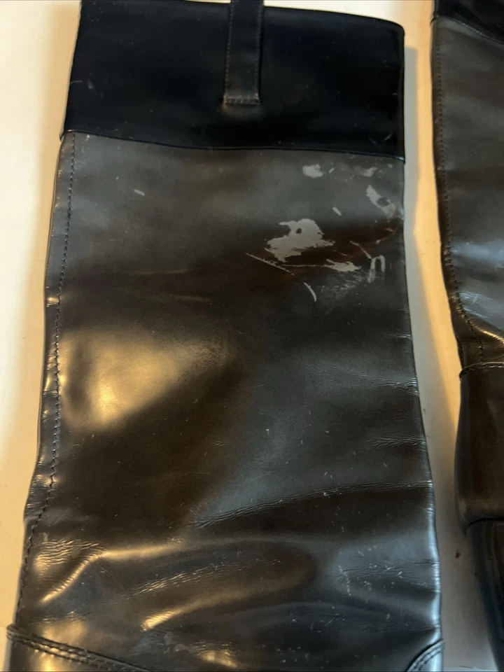 Marc Jacobs Leather Boots 37.5 Knee High Green  - Image 4 of 4