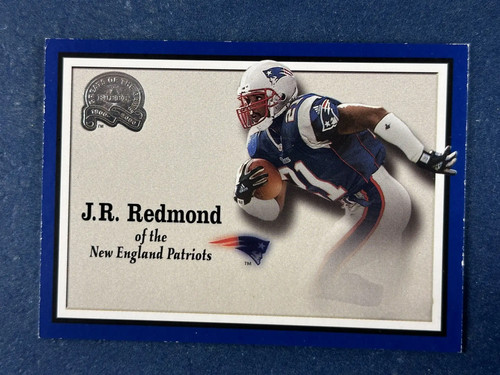 2000 Fleer Greats of the Game #110 J.R. Redmond Patriots /1500!