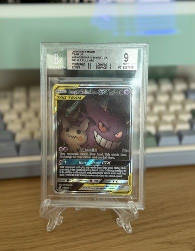 Gengar & Mimikyu-GX graded BGS 9 for sale on eBay