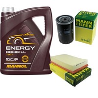 Mann Inspektionspaket 5L Mannol Energy 5W-30 FüR VW Passat Variant 1.9 TDI