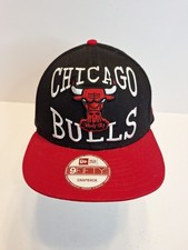 New Era NBA Chicago Bulls Red/Black 9Fifty Snapback Hardwood Classics Snap Damag