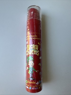 HISMILE LUCKY CHARMS CEREAL FLAVOR TOOTHPASTE 2.1 OZ LIMITED EDITION-NEW/SEALED