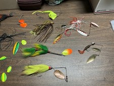 Muskie Spinner Baits - Lot 0f 9  Price Reduced!