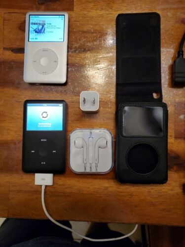 2 ipods Classics 6th and 7th generation. 160gb and 80gb 3000 songs ,each