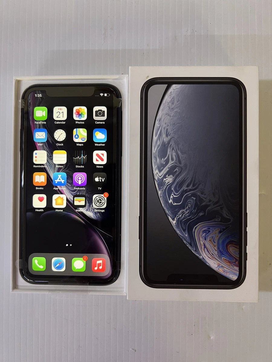 Apple iPhone Xr (Spectrum) 64GB Black MH6F3LL/A | eBay