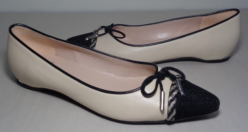 Stuart Weitzman Size 5.5 M CAPRICORN Pan Nappa Leather Flats New Women's Shoes