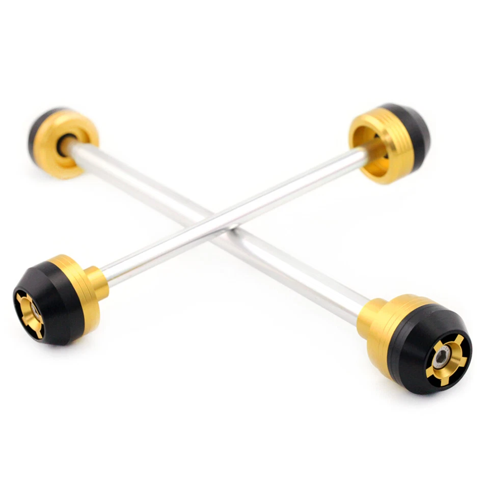 Protector deslizante de choque horquilla eje delantero trasero 2004-2015 para Suzuki GSXR 600/750 Foto 3 de 4