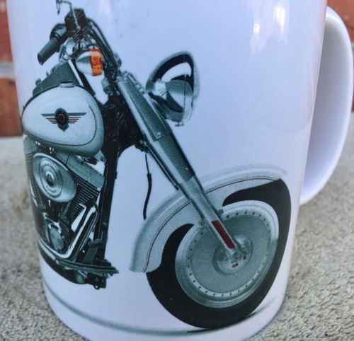 Mug Harley Davidson Motorcycle White 15 oz. Hefty Collectible Super Nice - Picture 6 of 9