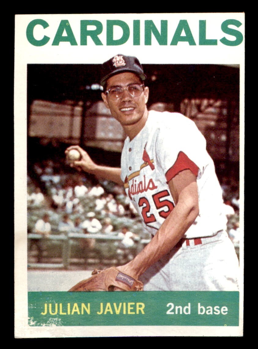 1964 Topps Baseball #446 Julian Javier VG *f2