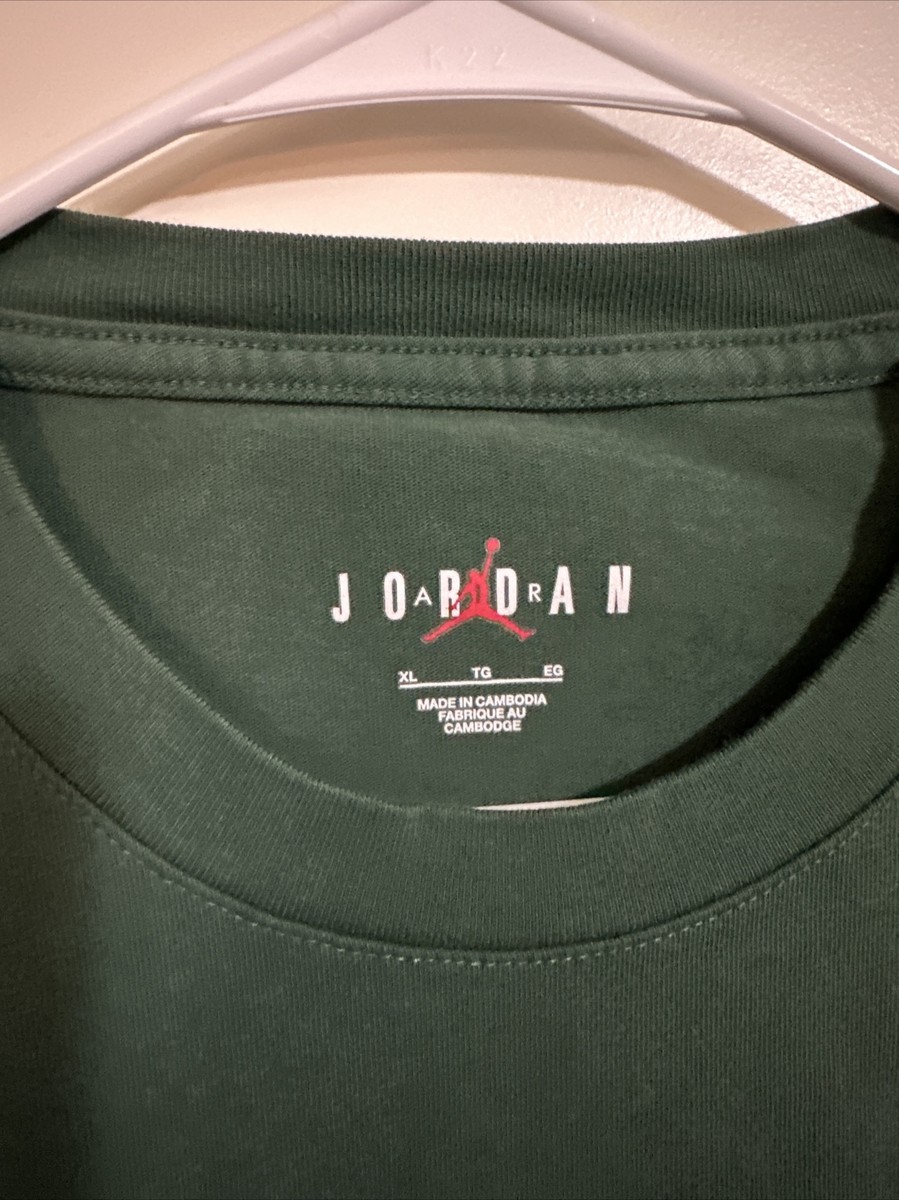 Nike Air Jordan X PSG Paris Saint Germain Green Long Sleeve