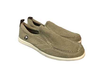 canvas boat loafers