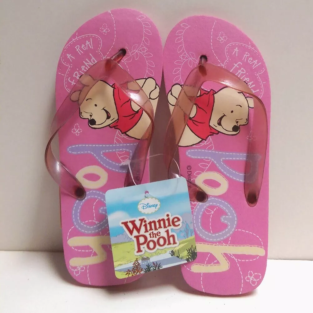 Winnie the hotsell pooh flip flops