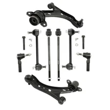 For 05-09 Ford Mustang 8pcs Front Lower Control Arms Sway Bars Suspension Kit